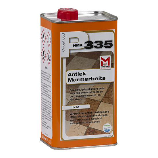 HMK P335 Antiek marmerbeits Licht 1 Liter