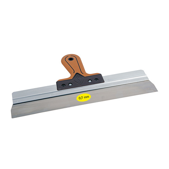 Gipsmes aluminium 220x0,7 mm RVS met SUPERSOFT handgreep