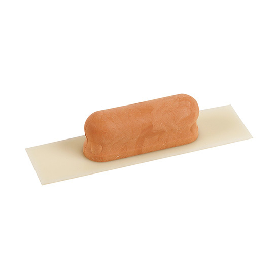 Kunststof Spaan recht 160x40x3mm Softgrip greep