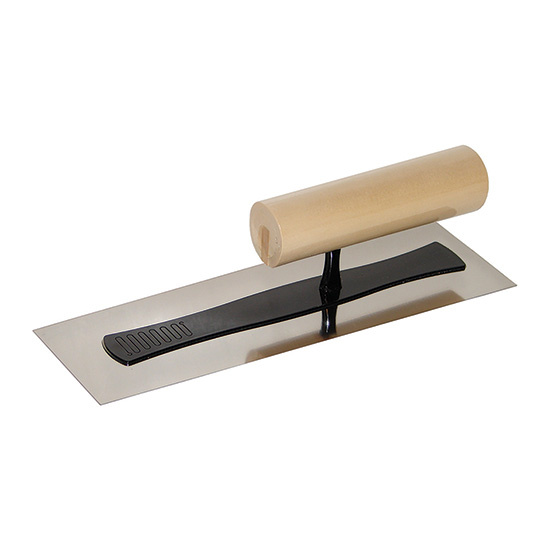 Japanse pleisterspaan 240x80x04mm RVS houten greep