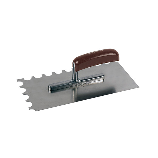 Lijmkam Eco RVS Houten Greep 20x10 mm Halfrond