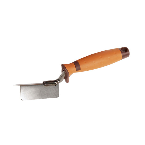Hoektroffel Uitwendig scherp 80x25 mm RVS Soft Grip