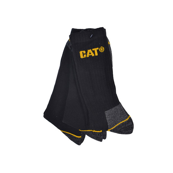 CAT, sokken Worker zwart maat 41-45 bundels van 3