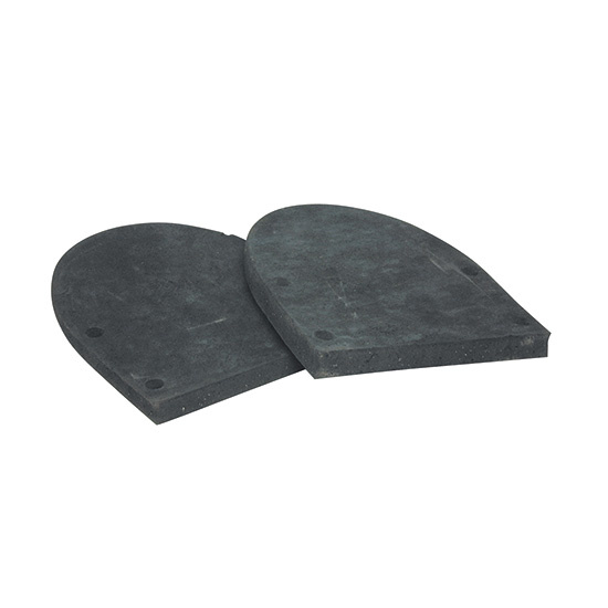 Binnenkussen rubber Set a 2 suks voorkniebeschermers