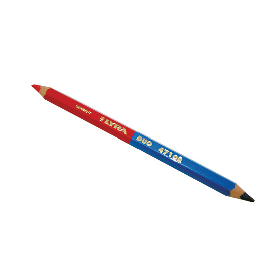 Lyra, duo-potlood,175 mm blauw/rood met stiftdikte 6,25 mm
