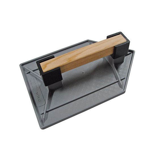 Italia, schuurbord, 270x180 mm met punt houten handgreep