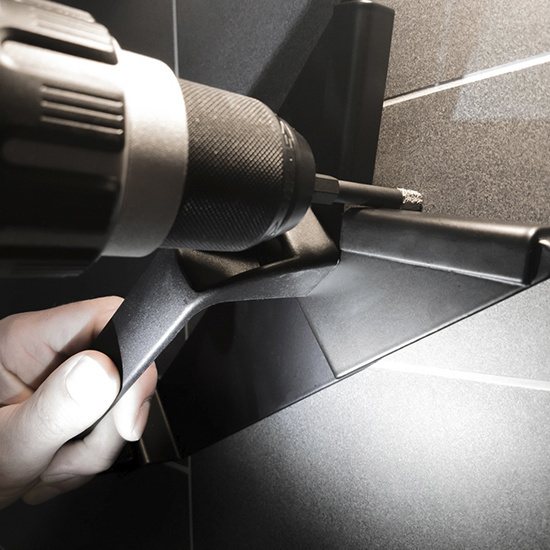 Black Power diamant tegelboor 6mm; verpakt per 2 stuks