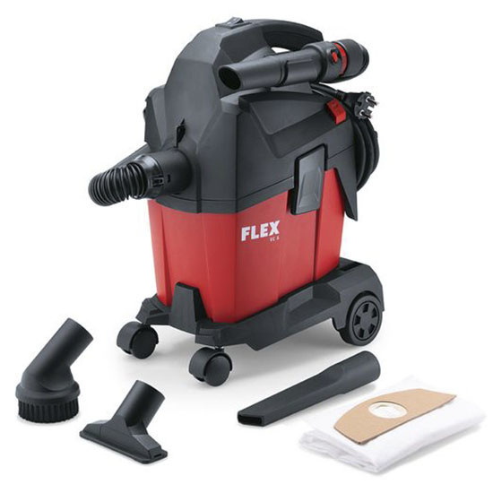 Bouw Stofzuiger met handmatige filterreiniging 6 L