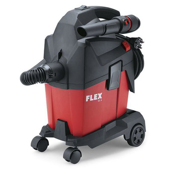 Bouw Stofzuiger met handmatige filterreiniging 6 L
