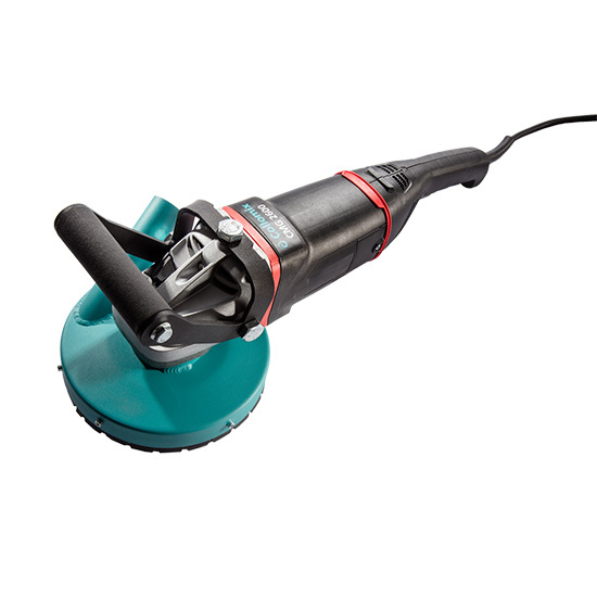 Collomix Betonslijper CMG 2600, 2600 watt, 230 volt, 6600 tpm incl. slijpkom BST 180, in machinekoffer