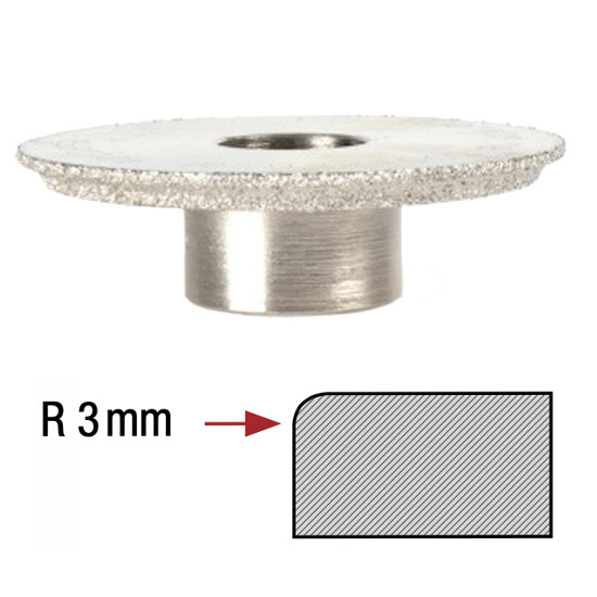 Montolit Diamant Frees Toprofile Rond 3 mm