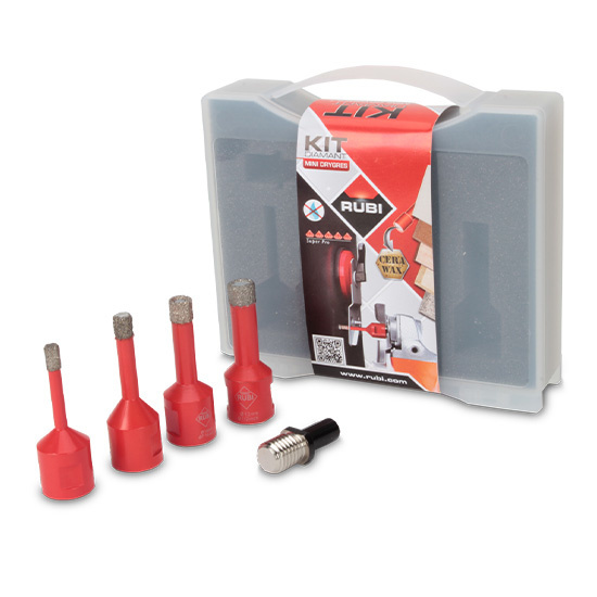 Rubi Mini Drygres 4 Diamantboren Set