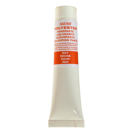 Akemi Kleurpasta Polyester - Rood