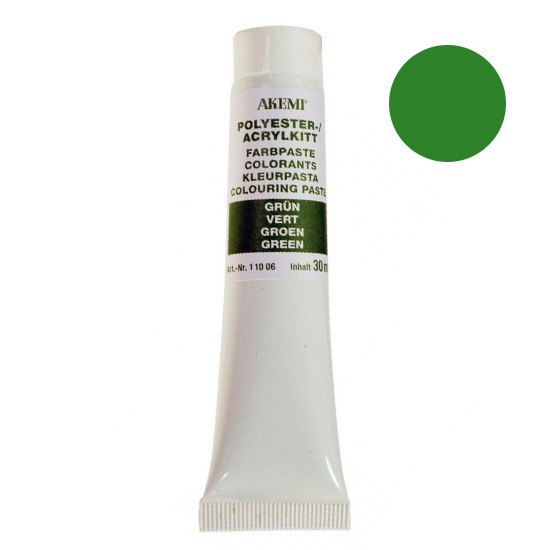 Akemi Kleurpasta Polyester - Groen