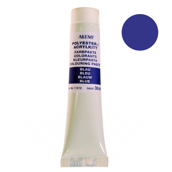 Akemi Kleurpasta Polyester - Blauw