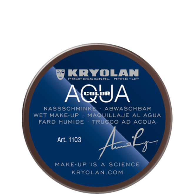 Aquacolor 55ml - bruin - kleurcode 102