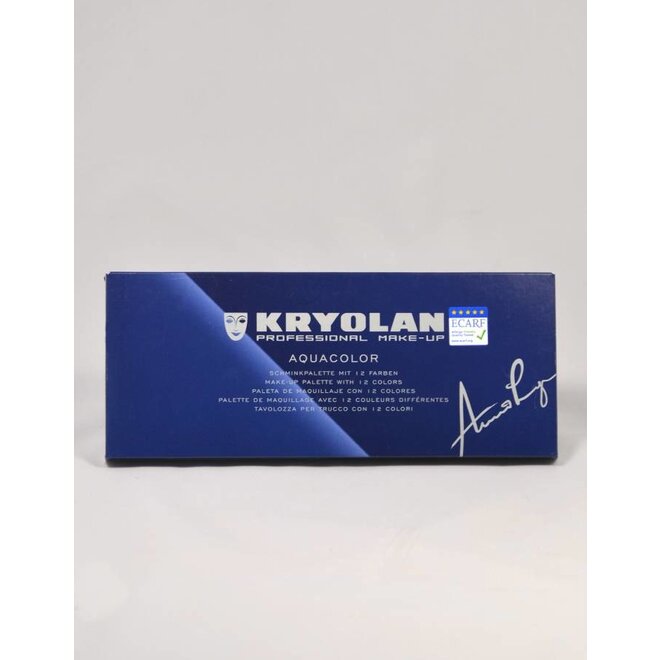 Aquacolor palette 12 colors kleur B