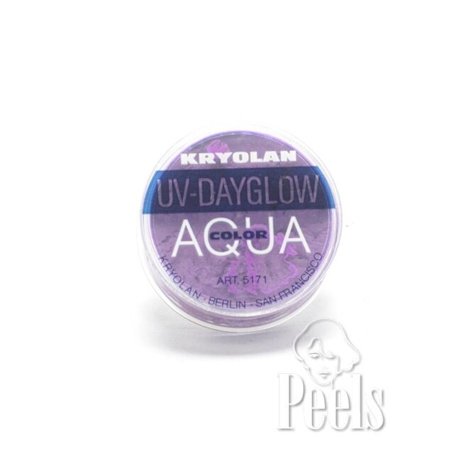 Aquacolor UV Dayglow kleur lila