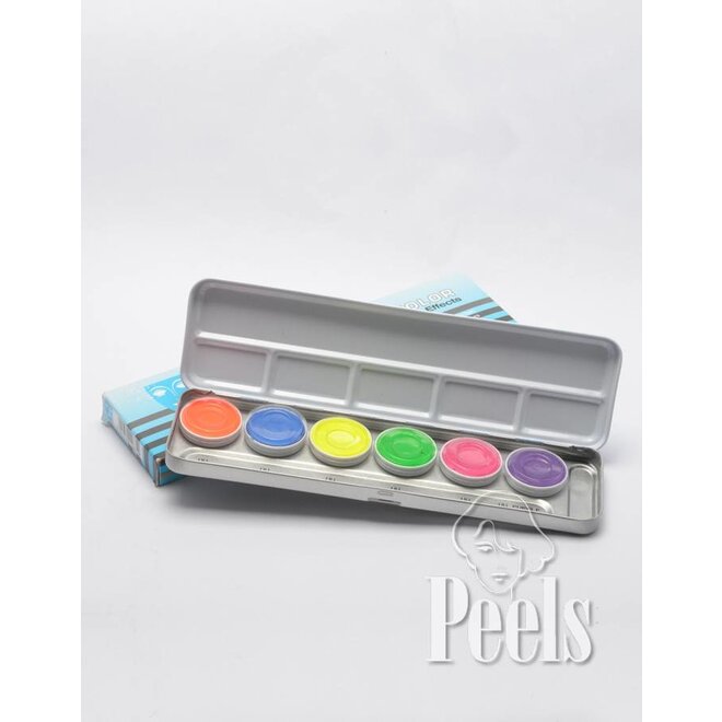 Aquacolor day glow effects pallets6kl