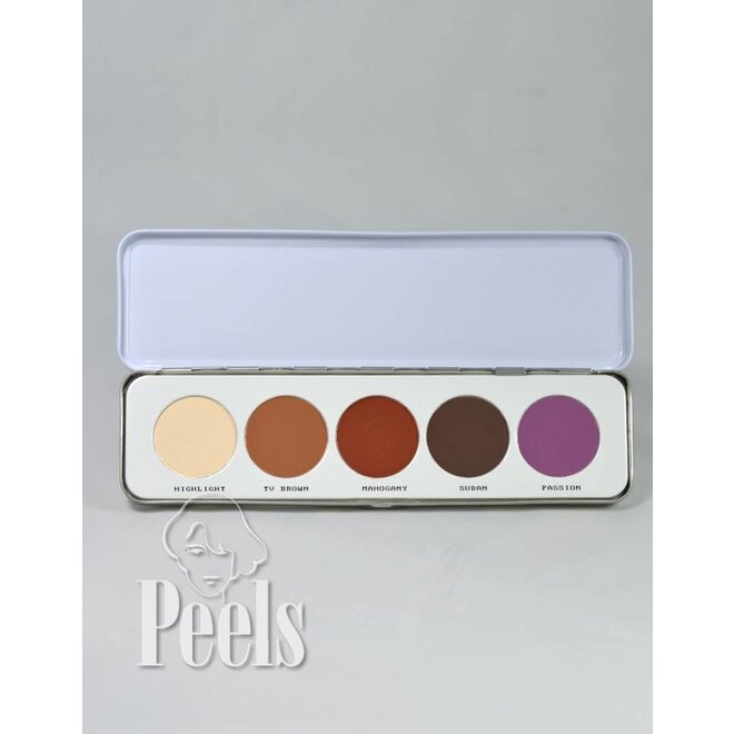 Eye Shadow Palette 5 colors kleur M Matt