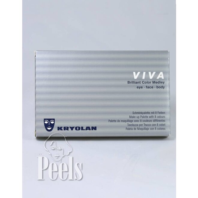 Viva Brilliant Color Palette, 8 colors, kleur FR1