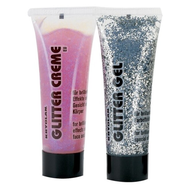 Glitter gel/crème fijn
