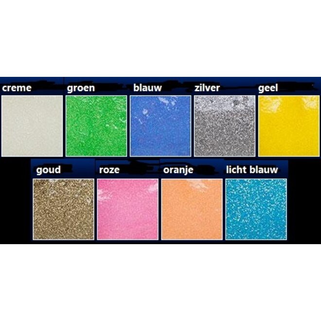 Glitter gel/crème fijn
