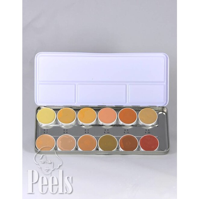 Dermacolor Camouflage Palette, Kleur A