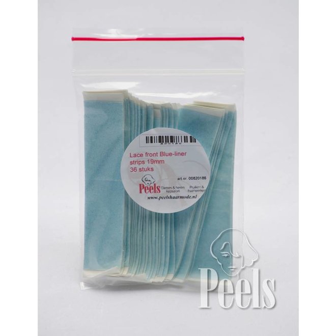 Walker Tape Lace front Blue-liner strips - 19mm - Nummer 1 voor houdbaarheid