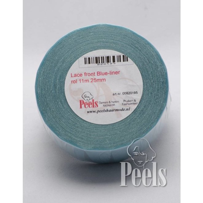 Walker Tape Lace Front Blue-liner rol 11m - 25mm