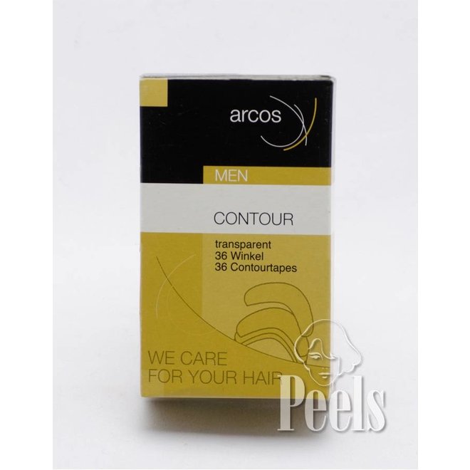 Arcos contour tape - voorgevormde haarwerkstrips voor makkelijke bevestiging