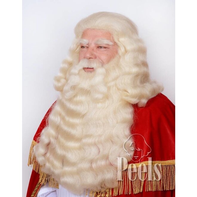 Sinterklaasbaard en pruik deluxe