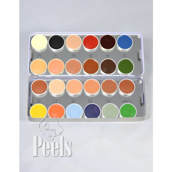 Kryolan Rubber Masker Vetschmink Pallette