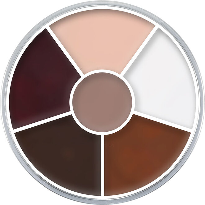 Kryolan Supracolor Color Circle Old Age - Iemand als oud persoon schminken