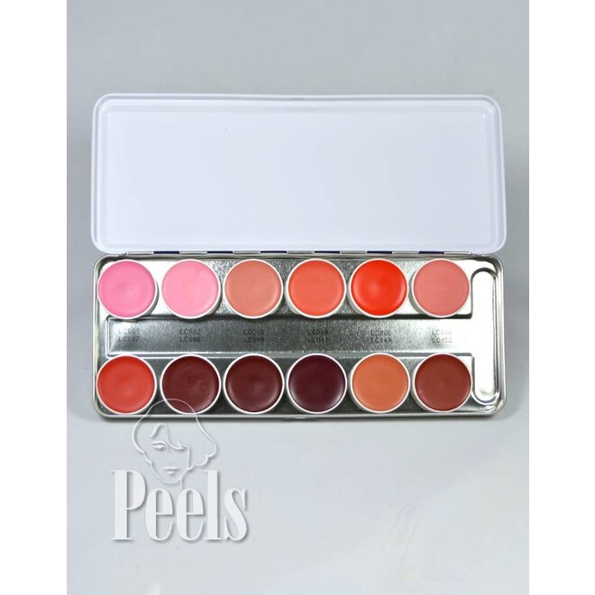 Lip Rouge palette 12 kleuren classic 1