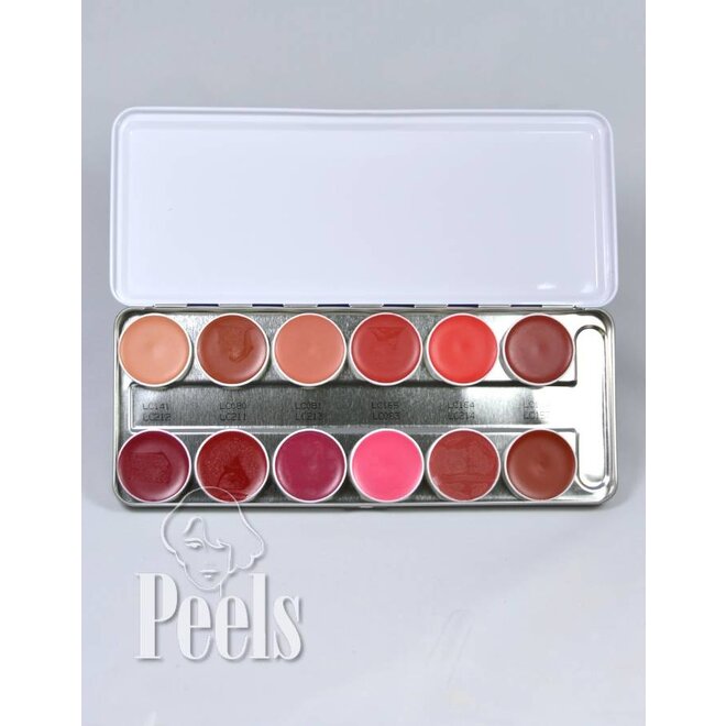 Lip Rouge Palette 12 kleuren classic 2
