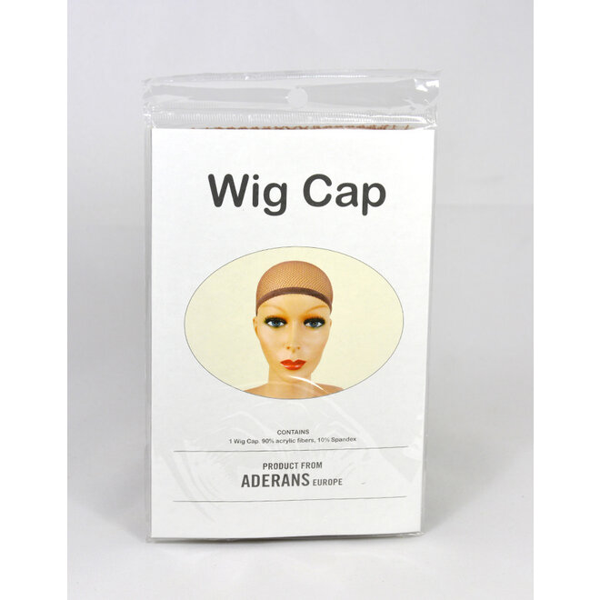 Wigcap netting bruin