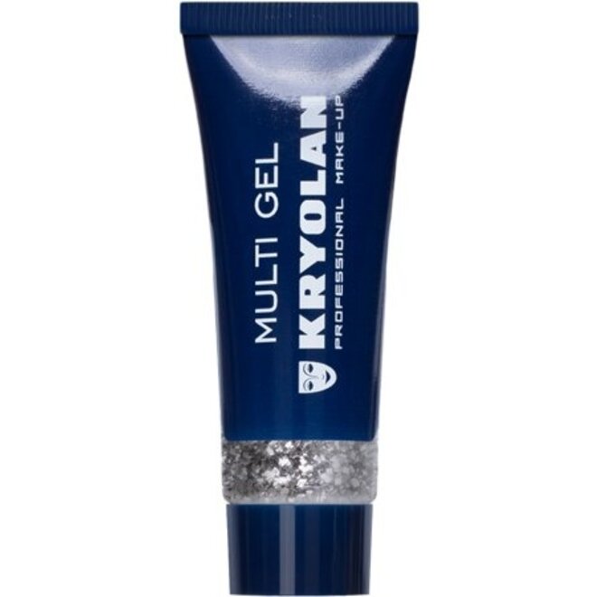 Multigel Glitter type Coarse kleur Silver