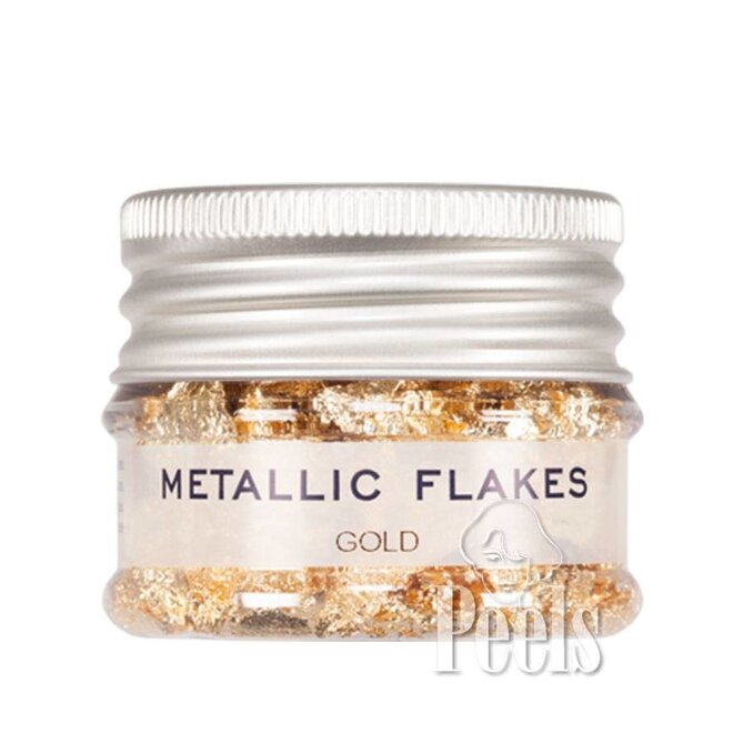 Gold Metallic Flakes