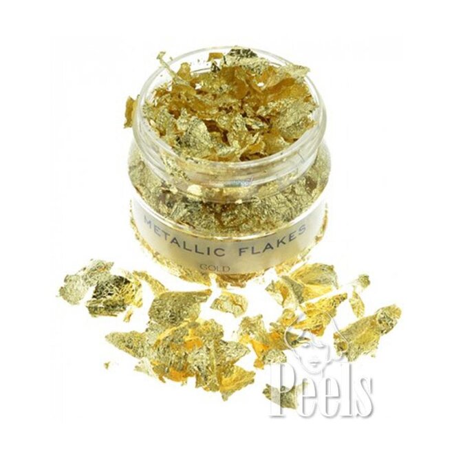 Gold Metallic Flakes