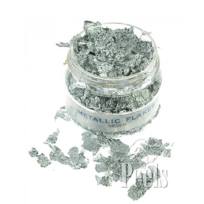 Silver Metallic Flakes