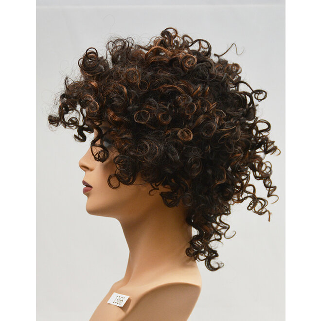 Dark brown met high lights