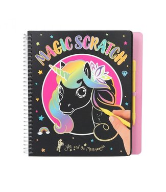 TOPModel TOPModel - Magic Scratch Boek -  Ylvi & The Minimoomis (Unicorn)