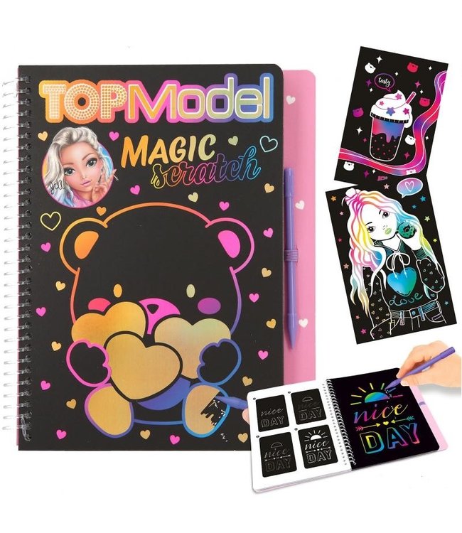 TOPModel TOPModel - Magic Scratch Boek