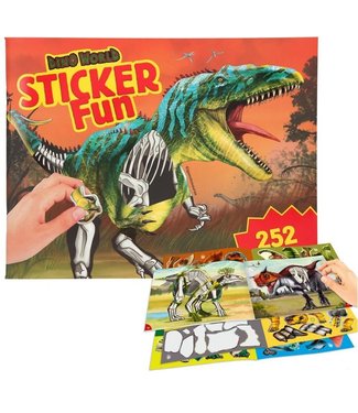Dino World - Stickerboek