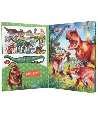 Dino World Dino World - Stickerboek Met Puffy Stickers