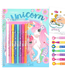 TOPModel Ylvi & The Minimoomis - Unicorn Kleurboek Met Viltstiften