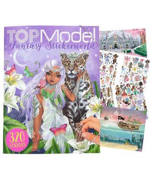 TOPModel TOPModel - Stickerboek - Fantasy Model