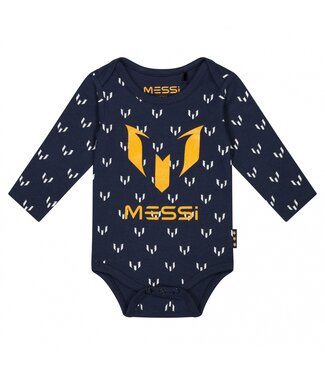 Lionel Messi - Official Lifestyle Brand Messi Lange Mouwen Romper - Navy