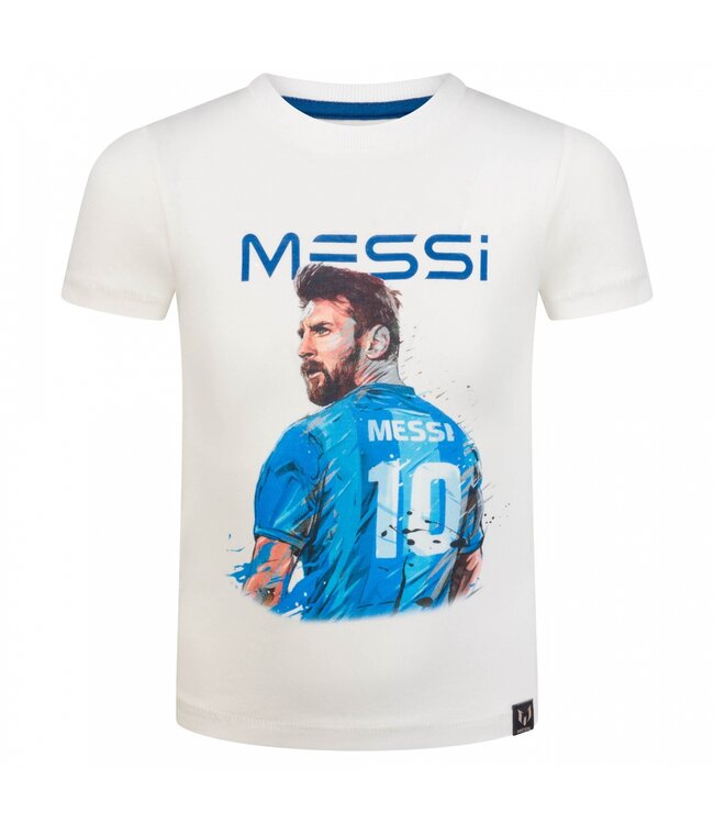 Lionel Messi - Official Lifestyle Brand Messi T-Shirt - Wit